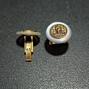 Sophisticated Gold and Silver Cufflinks
